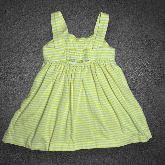 Mayoral white and yellow striped sundress size 3. - Picture 4 of 10